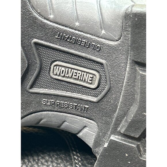 Wolverine Womens Size 9 Safety Toe Work Boots Black Leather ASTM F2413-18 - Picture 10 of 10